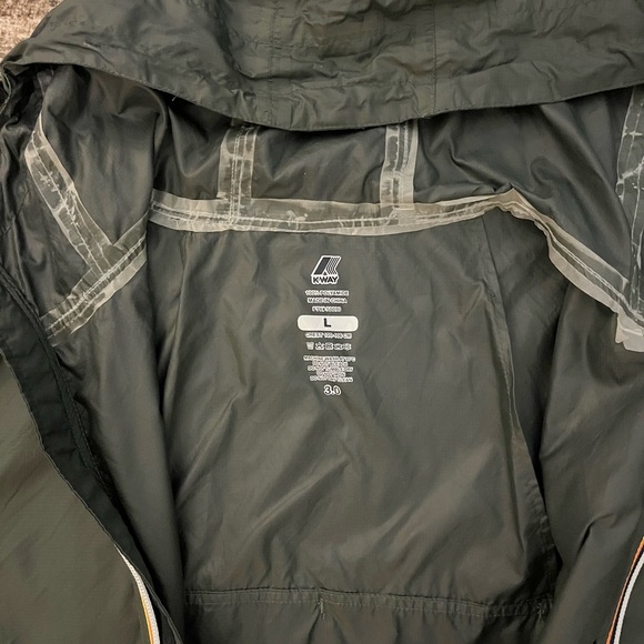 K-Way 3.0 Hooded Rain Jacket – Size Large - Picture 4 of 4